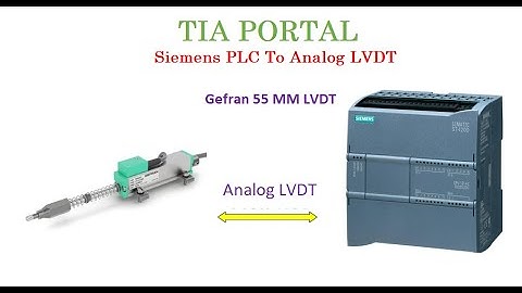 LVDT Sensor Configuration in Siemens PLC | TIA Portal Step-by-Step Tutorial