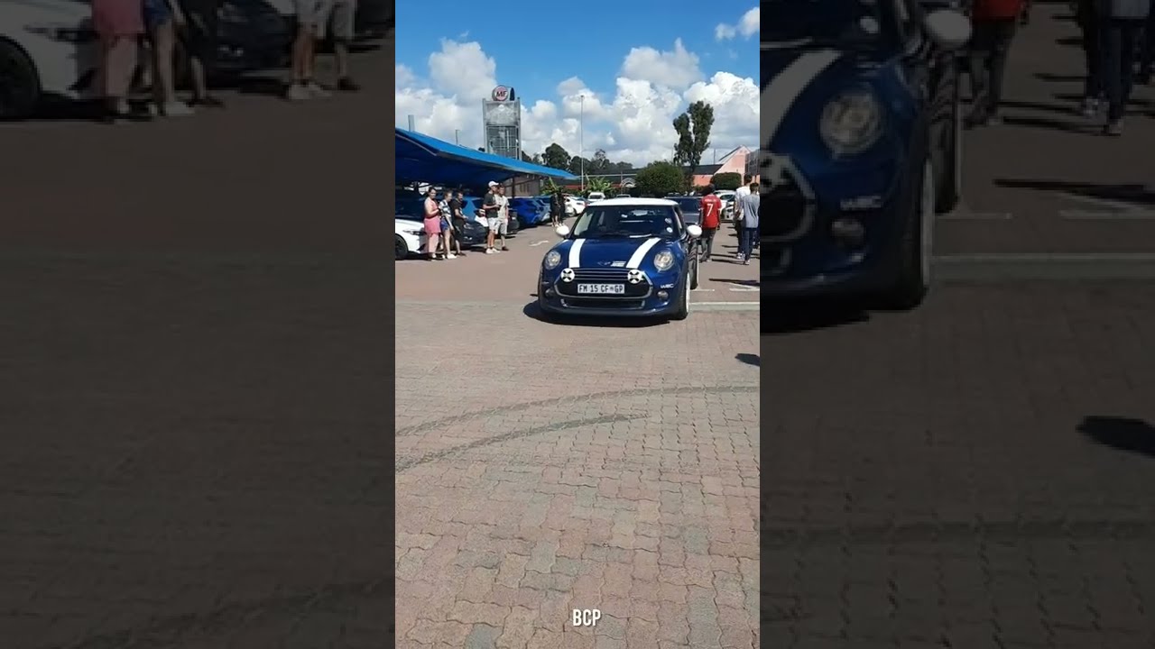 Mini Cooper with some really loud Turbo Flutters! 