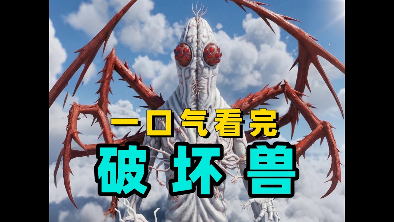 一口氣看完【破壞獸】第1部全故事！最絕望變態的都市怪物戰鬥漫畫！（阿德時隔3年傾情填坑）