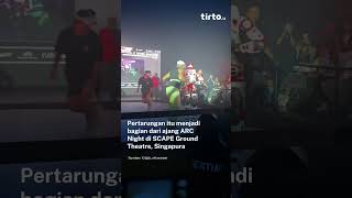 Saat Manusia Kendalikan Robot Humanoid untuk Bertarung di Singapura