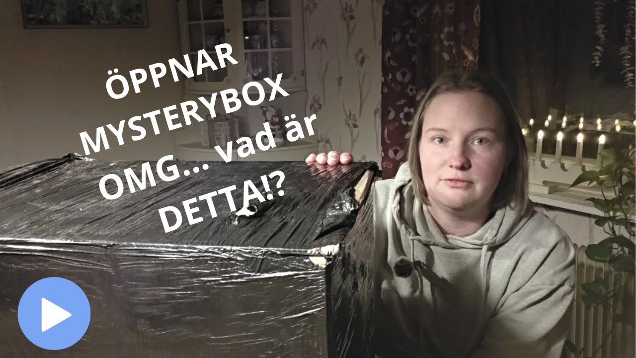 Öppnar en stor Mysterybox - OMG vad är.. DETTA?!!