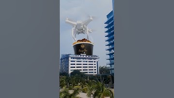 CGI drone restaurant ad #d #cgi #render #dart #blender #digitalart #art #design #rendering #vfx