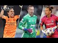 Ref:fBCNrBOFHkc Zinsberger, peyraud-magnin, endler | #uwcl 2021/22 best saves!
