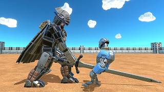 The Explorer Vs Workshop Units - Age Of Warbots Gameplay