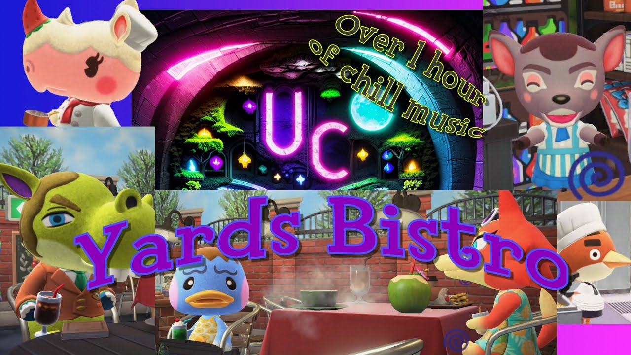 The Yards Bistro 1 hr+ BGM ACNH Chill YouTube