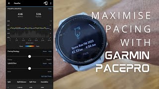Set up Garmin PacePro Plan, simple as 1, 2, 3...!! for Score Marathon 2023