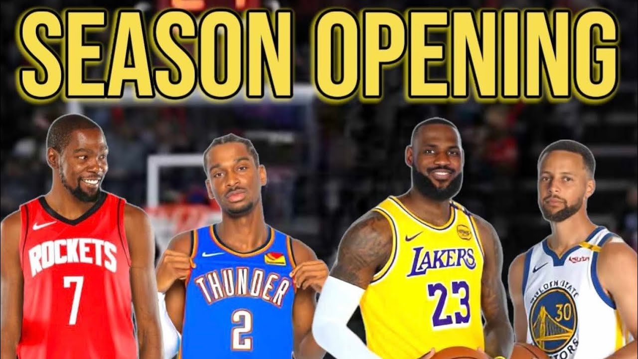 NBA Opening Night 2025-26: Luka & LeBron vs Curry | KD Returns to OKC ...