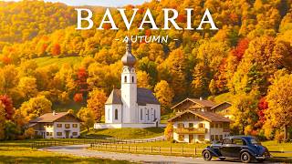 Bavaria Autumn 8K 🍁 | Fairytale Villages, Ancient Castles & Golden Forest Landscapes