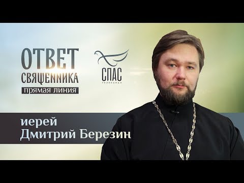 ОТВЕТ СВЯЩЕННИКА. ИЕРЕЙ ДМИТРИЙ БЕРЕЗИН
