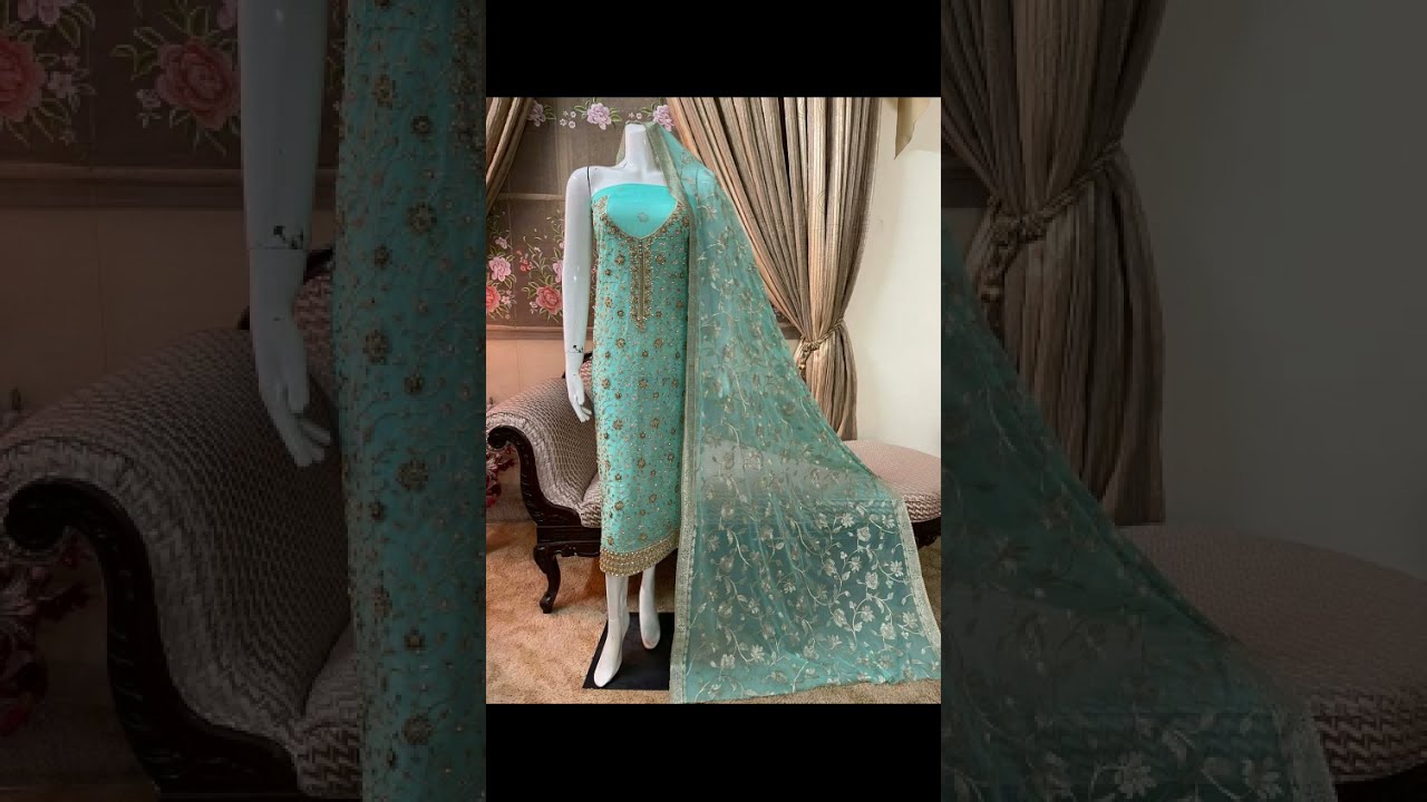 [NEW  DESIGNS OF FANCY PURE CHIFFON 2022][A&H PAKISTANI FASHION]