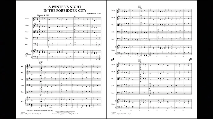 A Winter's Night in the Forbidden City by Kenneth ...