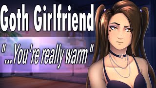 Tsundere Goth Girlfriend Needs Your Cuddles to keep warm [ASMR Roleplay] [Cozy]