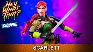 SCARLETT (NINJA FORCE) - GI Joe Classified Series - HASBRO - Unboxing - Toy - YO JOE! screenshot 2