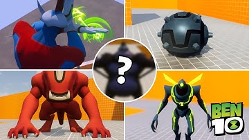 ULTIMATRIX All Aliens & Transformations, Attacks | Ben 10 Galvan (Fan-Made Game)