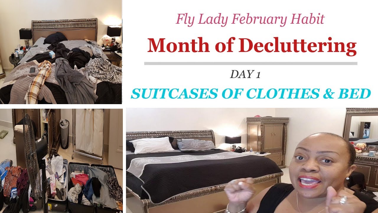 Watch Me Clean My MESSY ROOM! | A Month of FlyLady DECLUTTERING | Day 1 ...