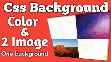 Css Background Image and Color | How to add background image, color