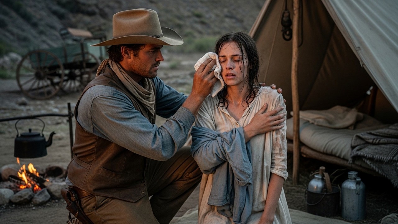 The Cowboy Nursed Her Through Fever That Nearly Took Her, She Woke Asking Who This Angel Was