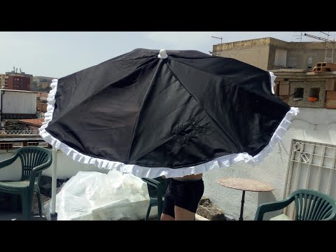 Video: Come si misura un baldacchino per ombrellone a sbalzo?