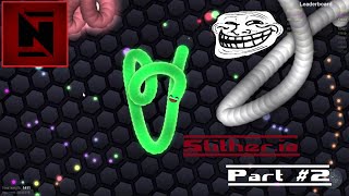 Slither.io #2 | Part 2 | Best Moments+Troll