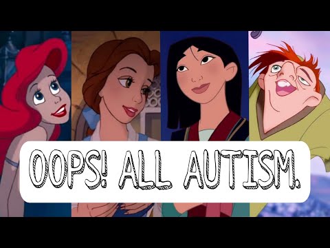 The Autism Coding in Disney Animation's Renaissance Movies