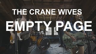 The Crane Wives - Empty Page chords