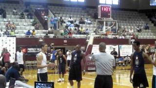 Austin Rivers Fight! Fight! Fight!!! Streetball He Plays at Duke "the crowd goes wild"