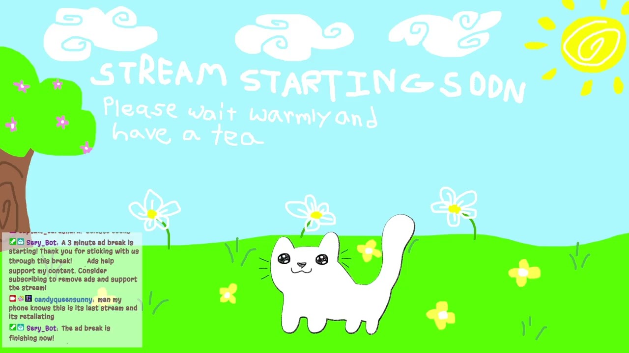 Im sick. Time for nice quiet chill celeste stream