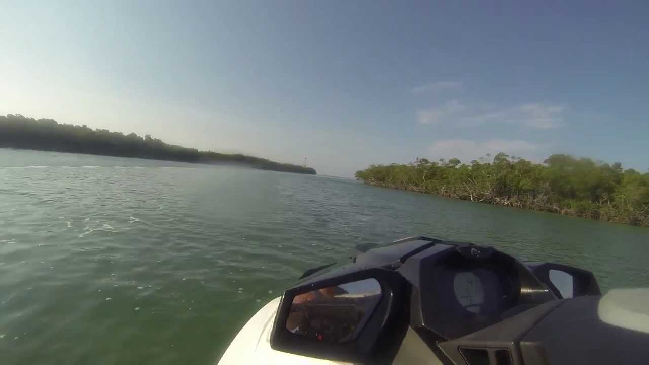 Jet Skiing around Key West Florida with BeefCornellUGA as I cruise