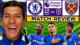 MATCH REVIEW: CHELSEA 5 - 0 WEST HAM