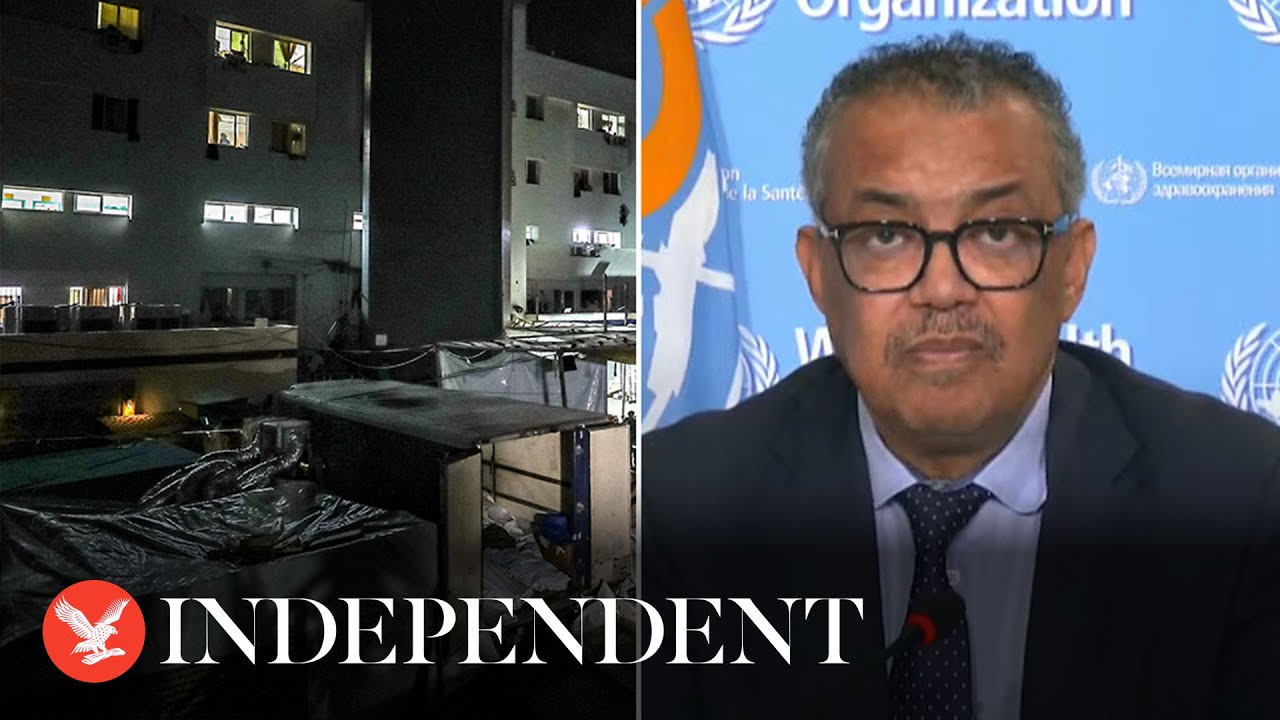 WHO head Tedros Ghebreyesus calls Israeli raid on Shifa Hospital ...