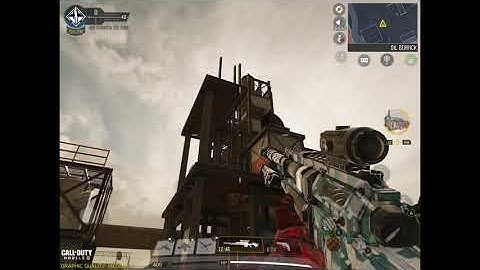 Trying to hit some trick shots cod mobile