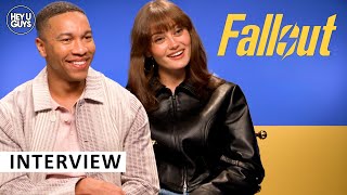 Fallout | Video Game TV Series | Ella Purnell & Aaron Moten Interview