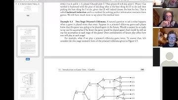 Game Theory - Chapter 4: Sequential Games