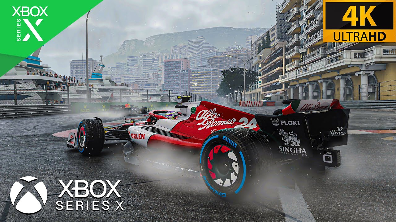 (NEXT GEN) F1 2022 looks INCREDIBLE on XBOX SX | Ultra High Realistic Graphics [4K HDR 60fps]