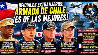 Potencias Mundiales ELOGIAN a la Armada de Chile 🇨🇱🇺🇸🇬🇧🇫🇷🇯🇵 #Chile #Valparaiso #ViñaDelMar #CL