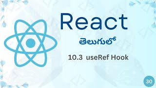 useRef Hook in React | React Full Course Telugu | TechZoom Media | TZM Wealth