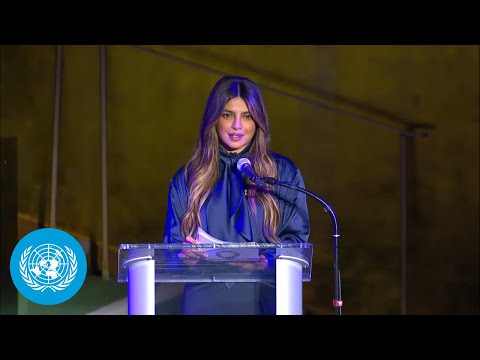 Priyanka Chopra Jonas opening remarks at SDG moment | Sustainable Development Goals | United Nations