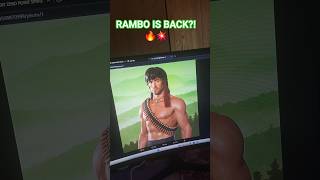 Could Rambo return to Fortnite Chapter 7 Season 3? 👀💥 #fortnite #shorts