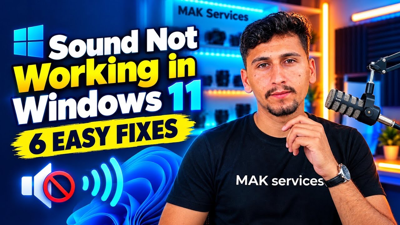 How to Fix Sound Not Working in Windows 11 (6 Easy Fixes) | Urdu ...