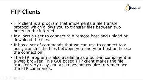 FTP and HTTP