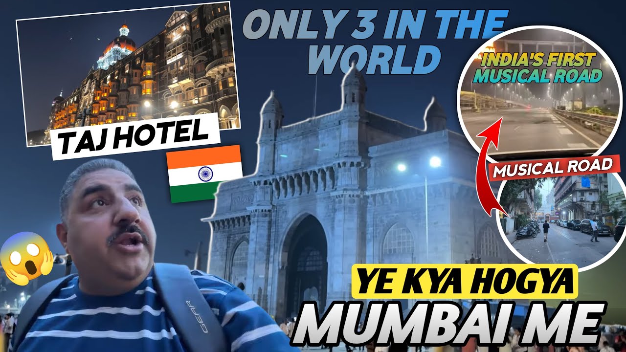 Mumbai Costal Music 🎵 Road | Only 3 In World🌍| Tata Safari In Taj Mahal Hotel Fleet | Make In India|