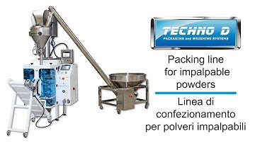 TECHNO D - Packing line for impalpable powders