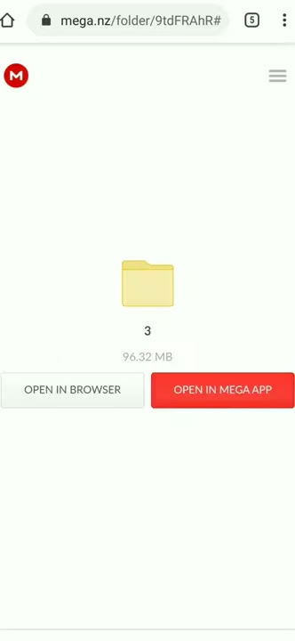 How to download mega cloud link file from smartphone easy