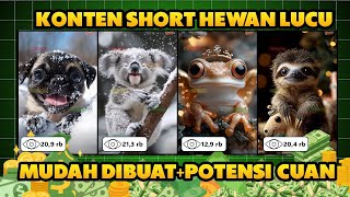 VIRAL🎉 IDE KONTEN SHORT BINATANG LUCU POTENSI CUAN screenshot 2