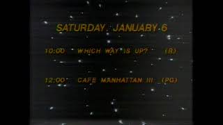 Showtime promos (January 6, 1979)
