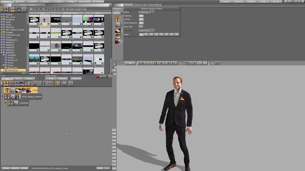 [Vizrt] Viz Engine 3.11支援骨架系統 - YouTube