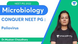 Conquer NEET PG 2022: Poliovirus | Microbiology | Let's Crack NEET PG | Dr.Muskan screenshot 3