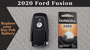 How to DIY Replace or Change a 2020 Ford Fusion Key Fob Remote Battery
