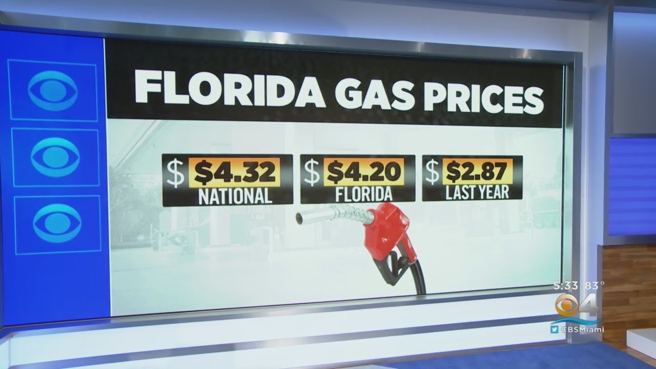 AAA: Florida Gas Prices Reach 5-Week Highs