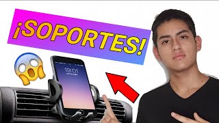 Los 6 mejores soportes de móvil para el coche